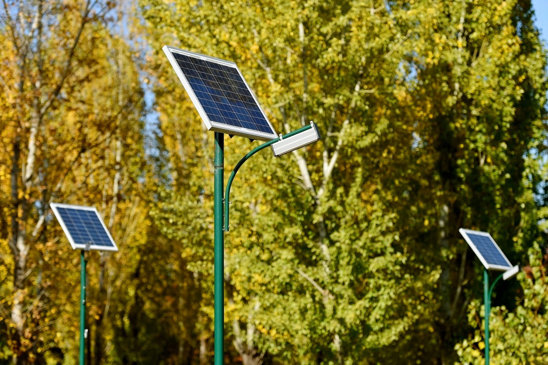 Solar street lights